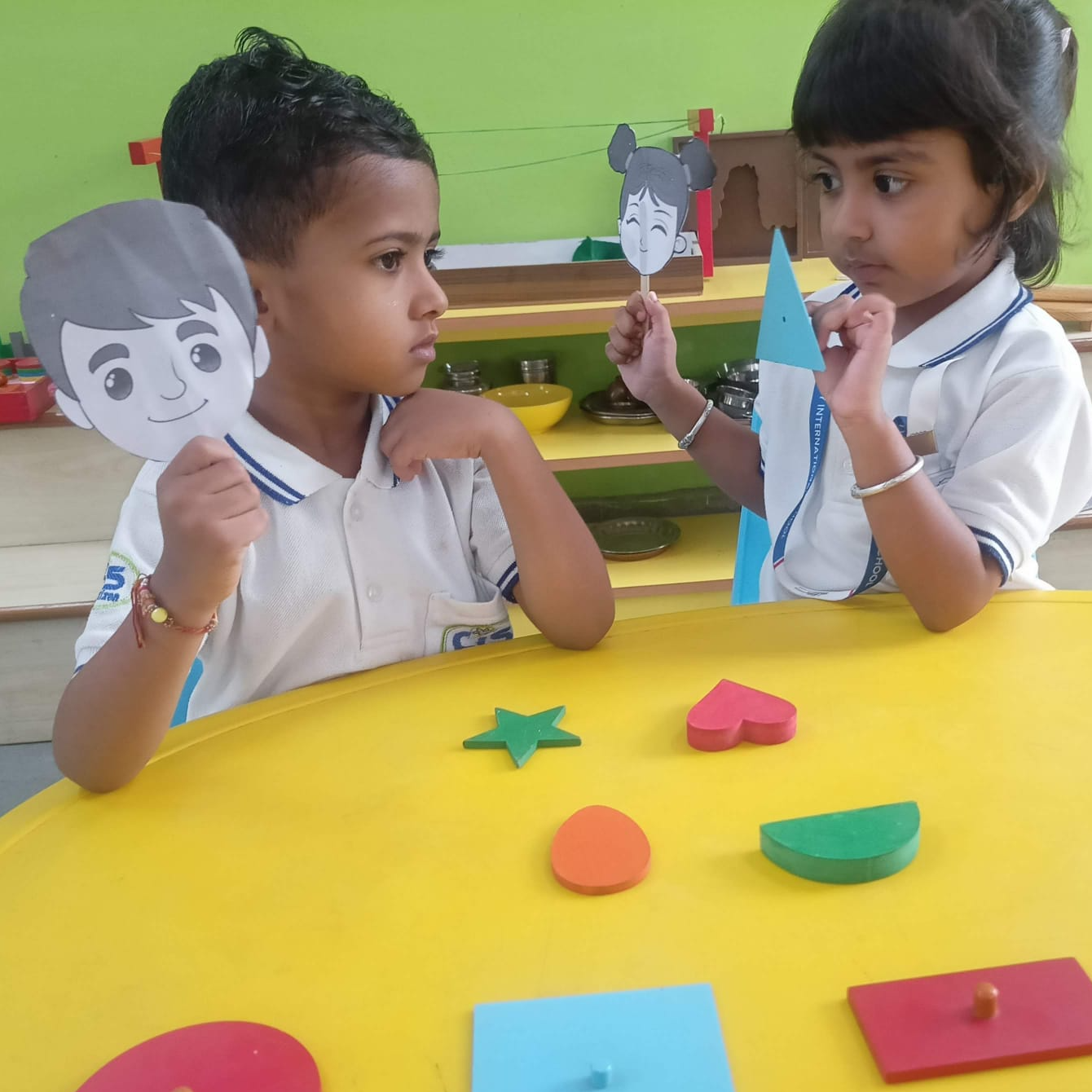 Shape Shout-Out - City International School gallery