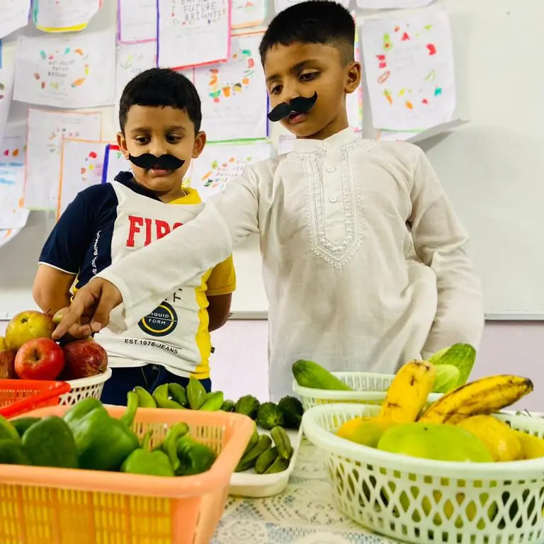 Veggie Name Game - City International School gallery