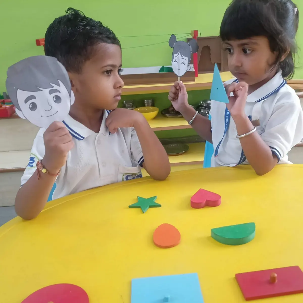 Shape Shout-Out - City International School gallery