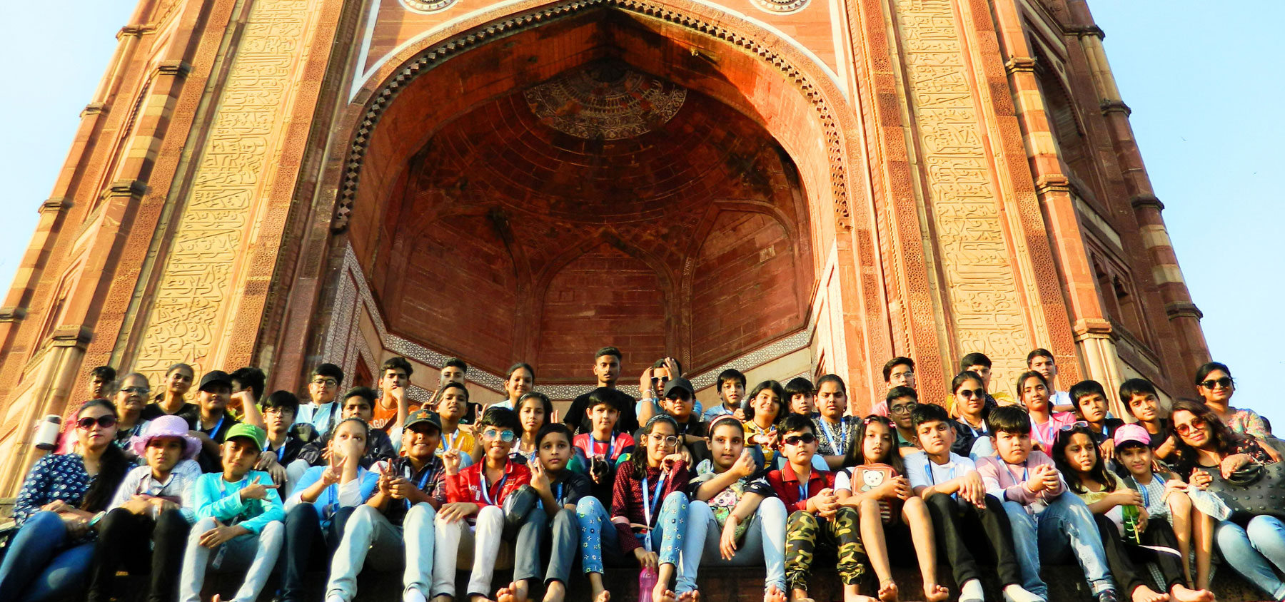 City International School, Jaipur — campus and students (slide 5)