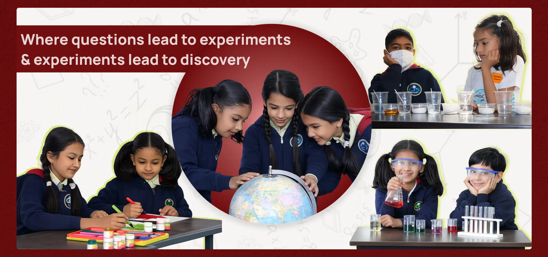 City International School, Jaipur — campus and students (slide 6)