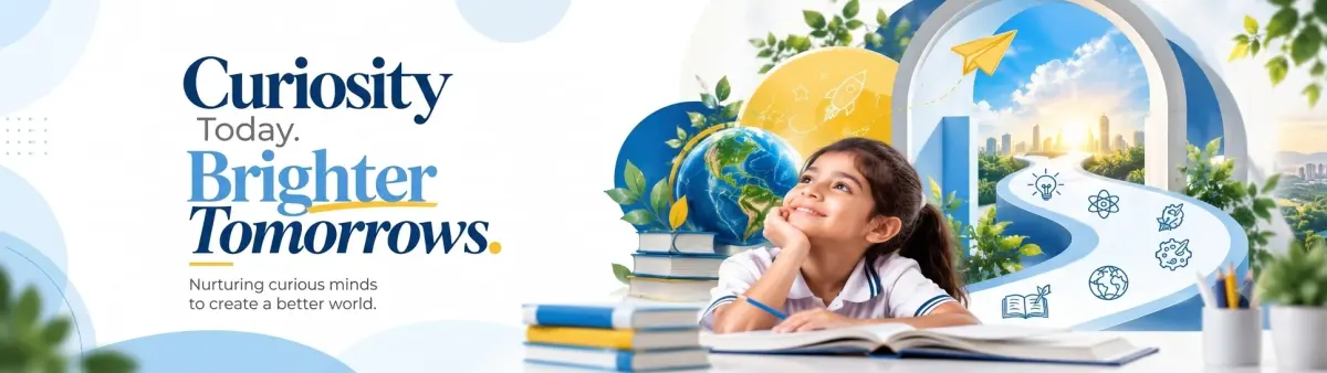City International School, Jaipur — campus and students (slide 2)